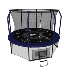 Батут UNIX line 8 ft (244 см) SUPREME GAME (Blue)