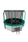 Батут UNIX line 8 ft (244 см) SUPREME GAME (Green)