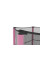 Батут UNIX line Kids 4.6 ft Pink (140 cm)