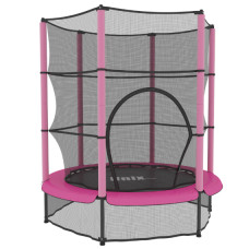 Батут UNIX line Kids 4.6 ft Pink (140 cm)