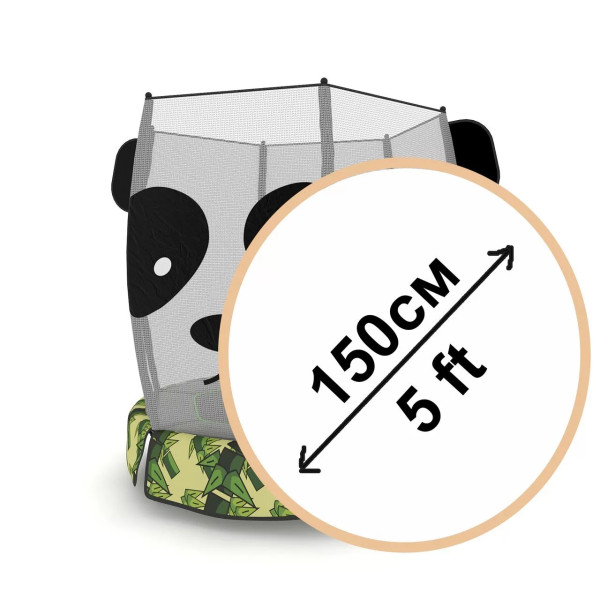 Батут UNIX line 4.6 ft PANDA (140 см)