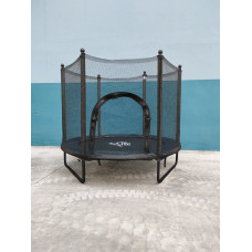 Батут fittosky 152см black з сіткою