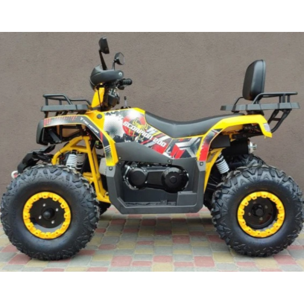 Квадроцикл Comman Scorpion 200cc New 2023 жовтий