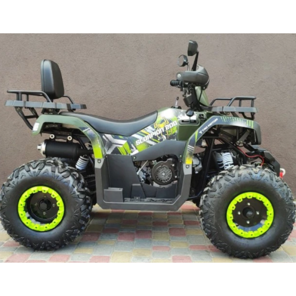 Квадроцикл Comman Scorpion 200cc New 2023 зелений