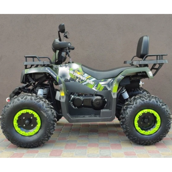 Квадроцикл Comman Scorpion 200cc New 2023 зелений