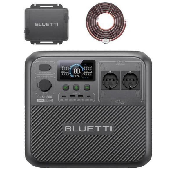 Зарядна станція універсальна BLUETTI Elite 200 V2
