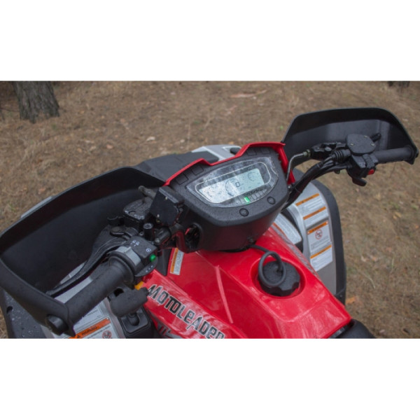 Квадроцикл Linhai 550 EFI сіро-червоний