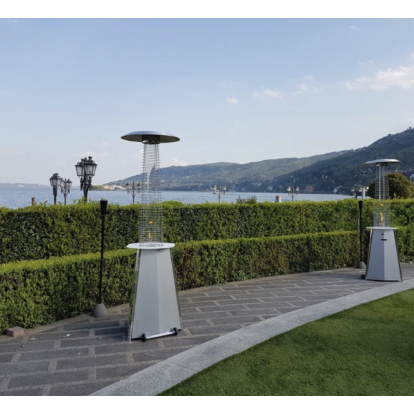 Газовий обігрівач вуличний Siabs Solflame M Bianco