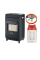 Газовий обігрівач вуличний Zilan 4200W Black + комплект підключення Bradas CT + газовий композитний балон Hexagon Ragasco HR24.5L