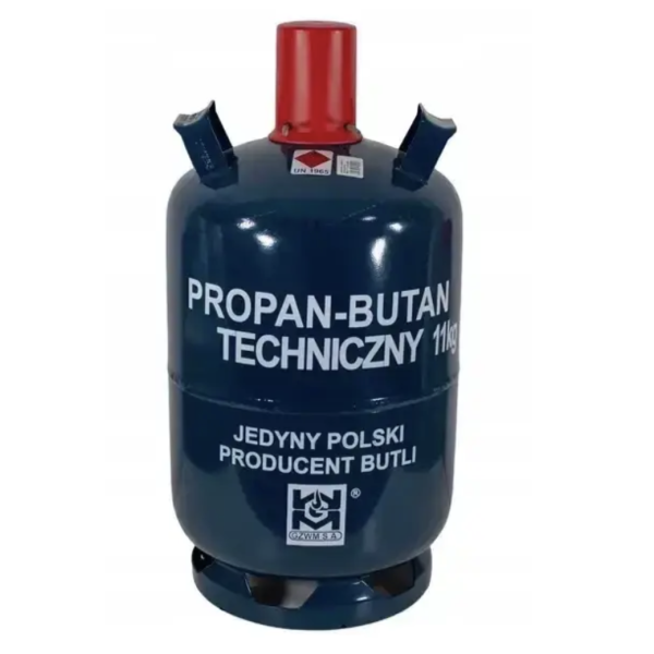 Обігрівач газовий для дому Duraterm DR200, 4,2 кВт + газовий балон 27 л (чорний)