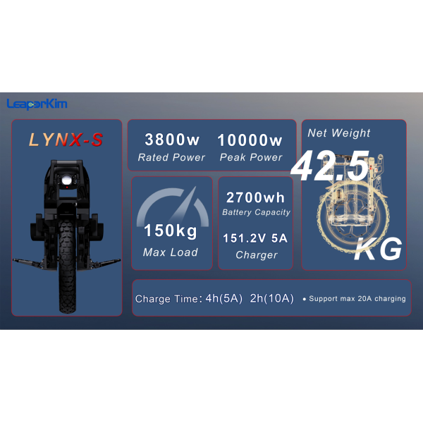 Моноколесо LeaperKim Lynx-S