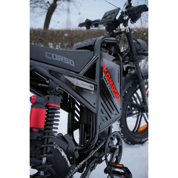 Електровелосипед Corso Komodo Max 20" (1200W; 21 А·год; 60 В)