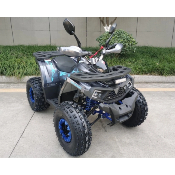 Квадроцикл підлітковий Forte Shark II 150 сіро-синій
