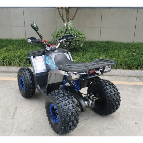 Квадроцикл підлітковий Forte Shark II 150 сіро-синій