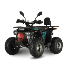 Квадроцикл підлітковий FORTE ATV125P блакитно-червоний
