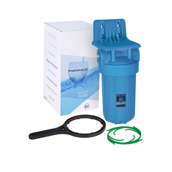 Синій натрубний корпус фільтр типу Big Blue, 1" Aquafilter FH10B1-WB