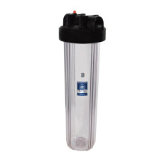 Прозорий корпус фільтру типу Big Blue-20, 1" FHBC20B1