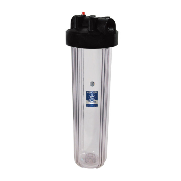 Прозорий корпус фільтру типу Big Blue-20, 1" FHBC20B1