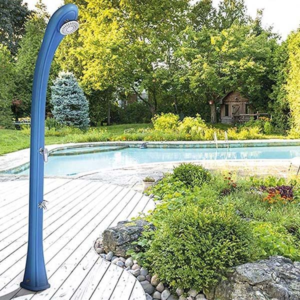 Душ сонячний Aquaviva So Happy з мийкою для ніг, зелений DS-H221VE, 28 л