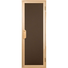 Двері для лазні та сауни Tesli DUO Sateen 1900 х 700