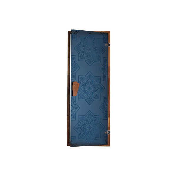 Двері для сауни та хаммама Tesli Сезам Blue 1900 х 700