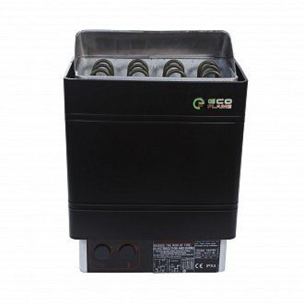 Електрокам'янка EcoFlame AMC 60 D (6 кВт) (Електропіч c Виносним Пультом CON4 ) - в КОМПЛЕКТІ