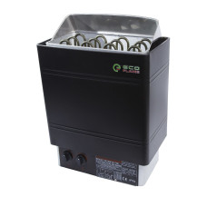 Електрокам'янка EcoFlame AMC 60 (6 кВт) (Електропіч із вбудованим Пультом)