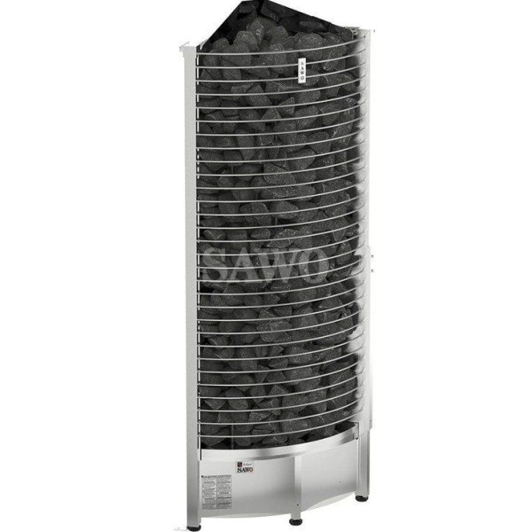 Електрокам'янка для лазні та сауни Sawo Tower Corner TH6-120N-CNR (12 кВт, до 18 м3, з виносним пультом)