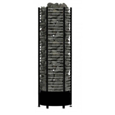 Електрокам'янка для лазні та сауни Sawo Tower Round TH9-150NS Black (15 кВт, до 25 м3, з виносною топкою)