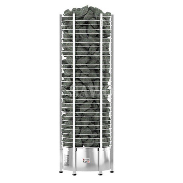 Електрокам'янка для лазні та сауни Sawo Tower Round TH9-180N (18 кВт, до 28 м3, з виносним пультом)