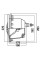 Галогенний прожектор для басейну Hayward Design 3481 (300 Вт) White