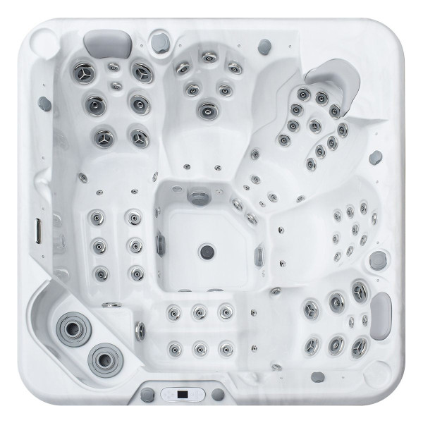 Гідромасажний басейн IQUE Dreamline-II 2200-II-DD-BPM (WiFi+MICROSILK) (220х220х96 см)