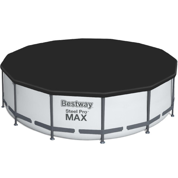 Каркасний басейн Bestway 56462 (549х122 см) з картриджним фільтром, сходами та захисним тентом