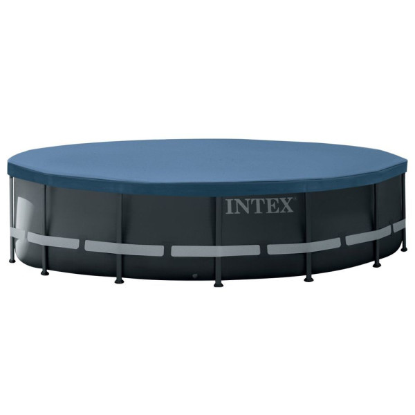 Каркасний басейн Intex 26326 ULTRA XTR (488х122 см) з пісочним фільтром, сходами та тентом