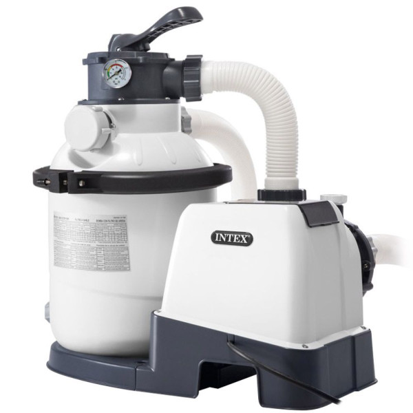 Каркасний басейн Intex 26326 ULTRA XTR (488х122 см) з пісочним фільтром, сходами та тентом