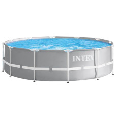 Каркасний басейн Intex 26718 Premium (366х122 см) з картриджним фільтром та сходами