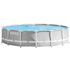 Каркасний басейн Intex 26720 Premium (427х107 см) з картриджним фільтром, сходами та тентом