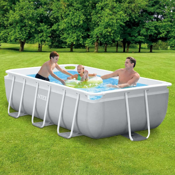 Каркасний басейн Intex 26784 (300х175х80 см) з картриджним фільтром та сходами.