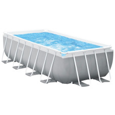 Каркасний басейн Intex 26788 (400х200х100 см) з картриджним фільтром та сходами.