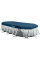 Каркасний басейн Intex 26796 OVAL (503х274х122 см) з картриджним фільтром, сходами та тентом