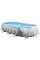 Каркасний басейн Intex 26796 OVAL (503х274х122 см) з картриджним фільтром, сходами та тентом