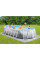 Каркасний басейн Intex 26796 OVAL (503х274х122 см) з картриджним фільтром, сходами та тентом
