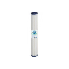Картридж багаторазовий із гофрованого поліестеру Slim 20" AquaFilter FCCEL5-L 5 мкм