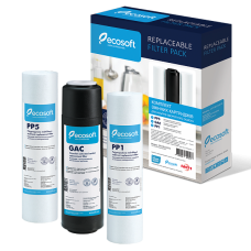 Картриджі Ecosoft 1-2-3 для зворотного осмосу CPV3ECOSTD
