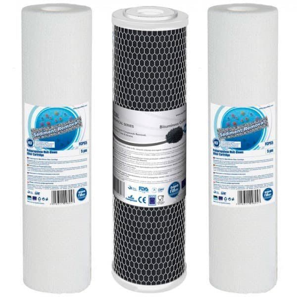 Комплект змінних картриджів Aquafilter FP3-CRT