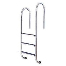 Сходи для басейну Hayward Asymmetric Muro AISI 304 (3 ступені), для вузького борту