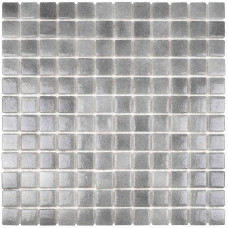Скляна мозаїка для басейну Aquaviva Silver Gray