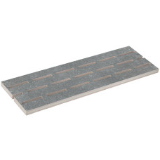 Переливні грати Aquaviva Granito Gray, 595x195x20 мм для басейну