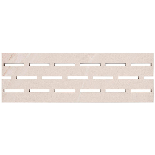 Переливні грати Aquaviva Montagna Light Gray, 595x195x20 мм для басейну