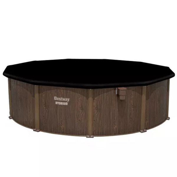 Збірний басейн Bestway Hydrium 561CS (549х130 см) з пісочним фільтром, сходами та тентом